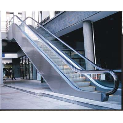 30 Degree VVVF Control Commercial Escalator with Glass Outside Cladding