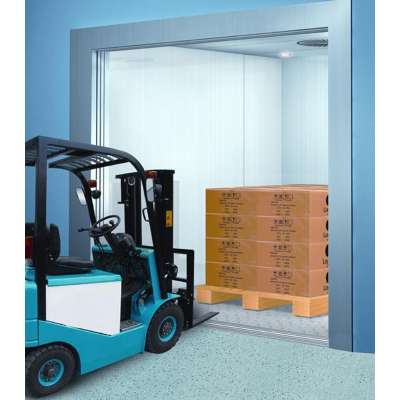 warehouse cargo lift warehouse platform lift